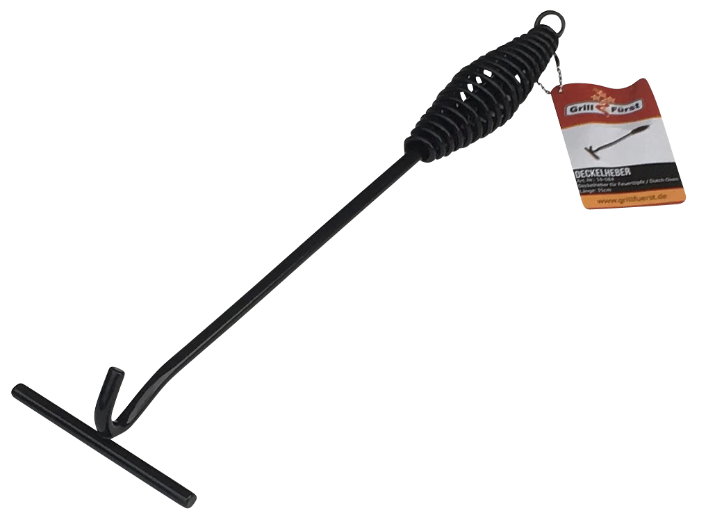 Grillfürst Dutch Oven Set BBQ Edition DO12 - X-DEAL Inkl. Tragetasche / Aufbewahrungstasche, Gusseisen Pflege Und Deckelheber – Bild 12