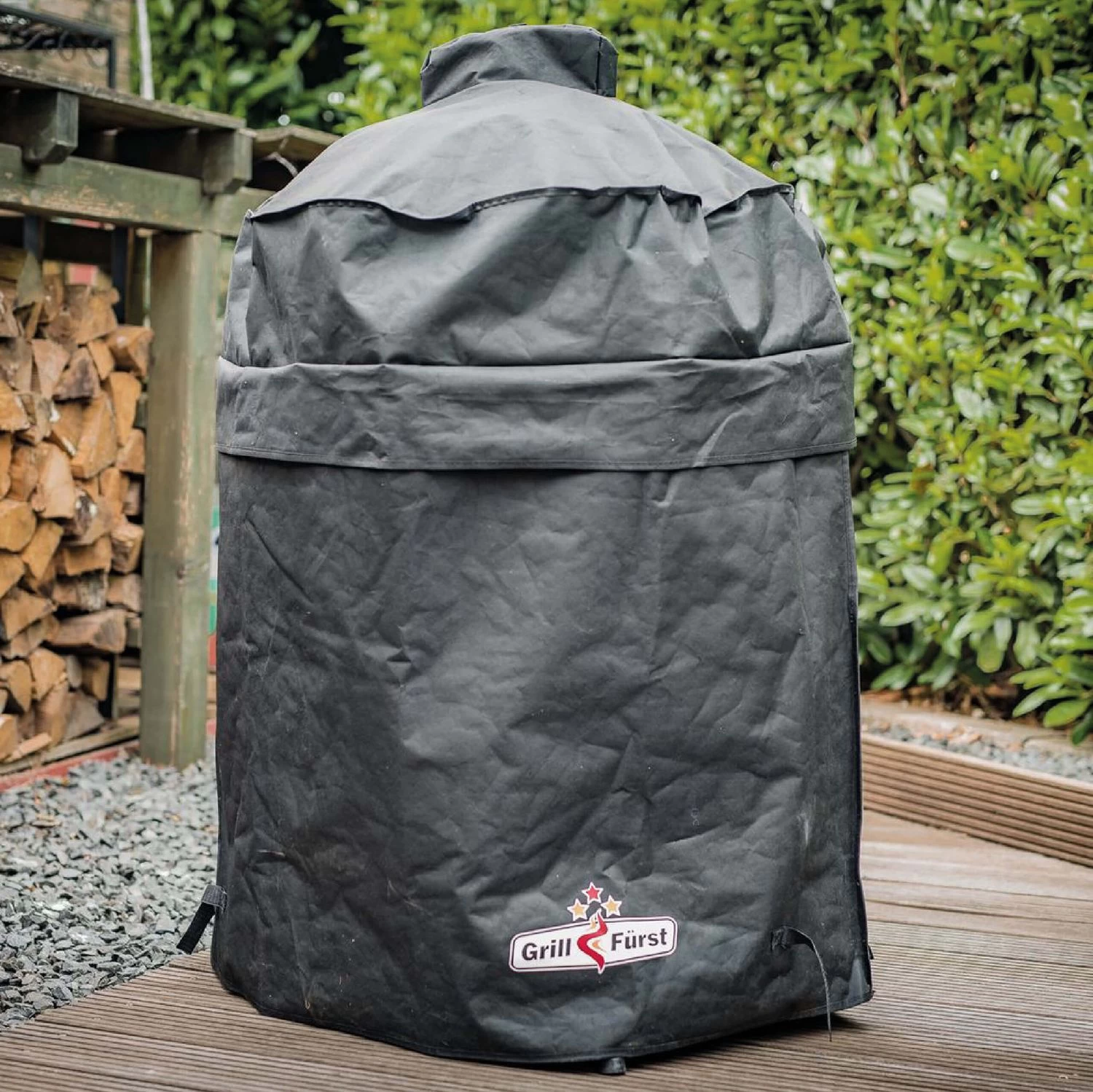 Grillfürst Abdeckhaube / Schutzhülle Kugelgrill 57cm Passend Für Weber Master Touch, Weber Original, Napoleon, Outdoorchef – Bild 9