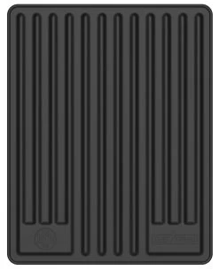 Grillfürst Besteckablage Silikon 35 X 28 Cm - Borussia Dortmund Edition