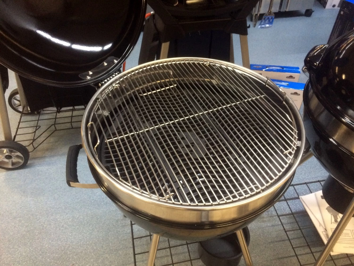 Grillfürst Edelstahl Grillrost 4mm / Grillrost Klappbar Für 570er / 57er Grills – Bild 7