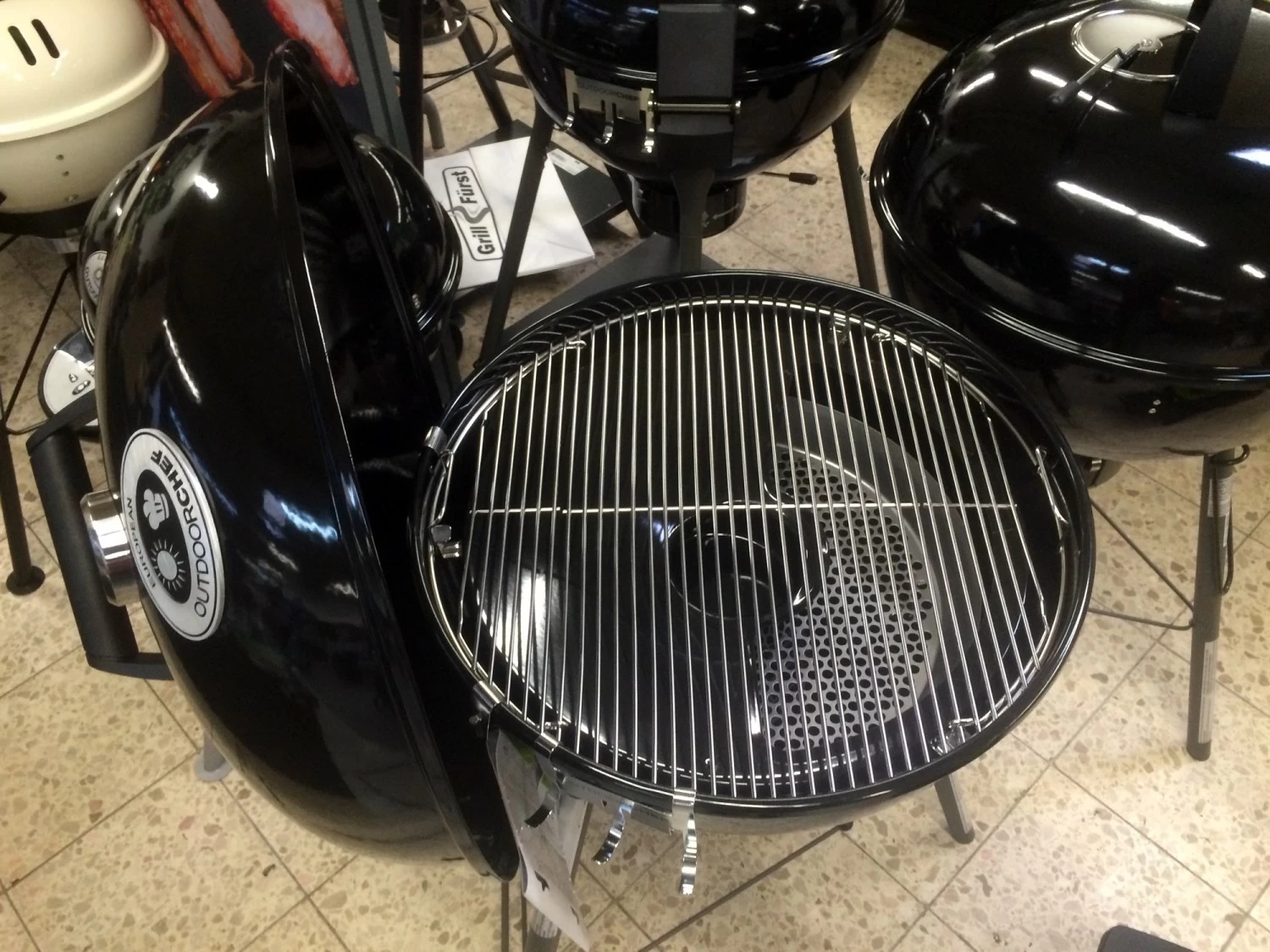 Grillfürst Edelstahl Grillrost 4mm / Grillrost Klappbar Für 570er / 57er Grills – Bild 12