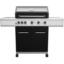 Grillfürst G510G Grill Control Edition 5-Brenner Gasgrill Mit Grill Control, Hochtemperaturbrenner Und Gusseisen Rosten