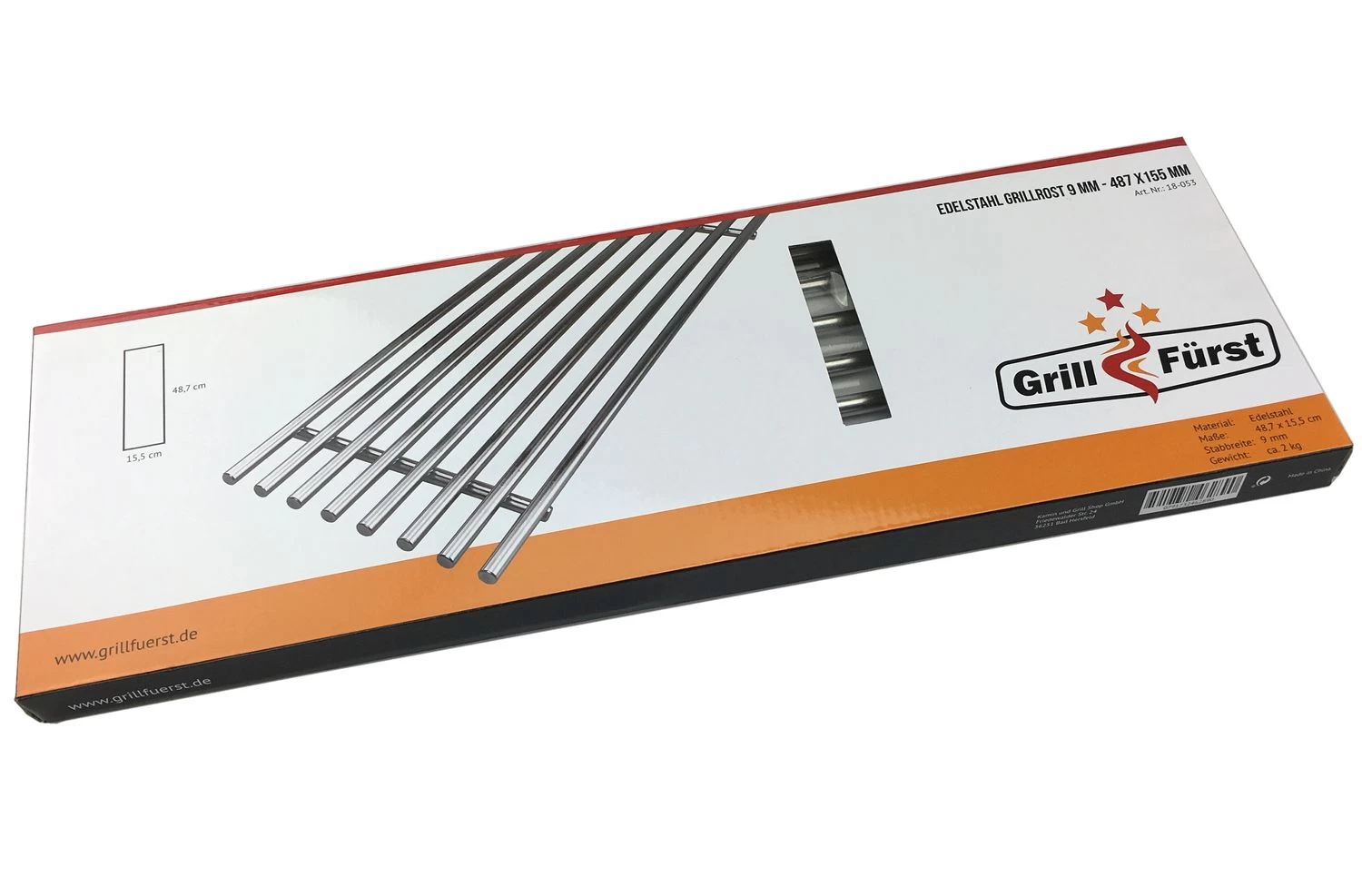 Grillfürst Edelstahl Grillrost Für Broil King Imperial / Regal (48,7 X 15,5 Cm) – Bild 5