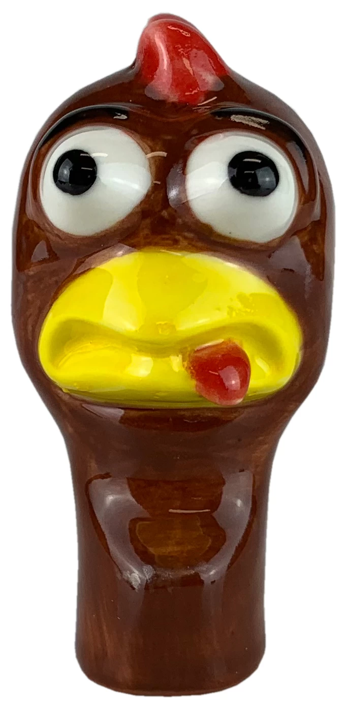 Grillfürst Chicken Heads /Porzellan Hühnerköpfe - 3er Set – Bild 6