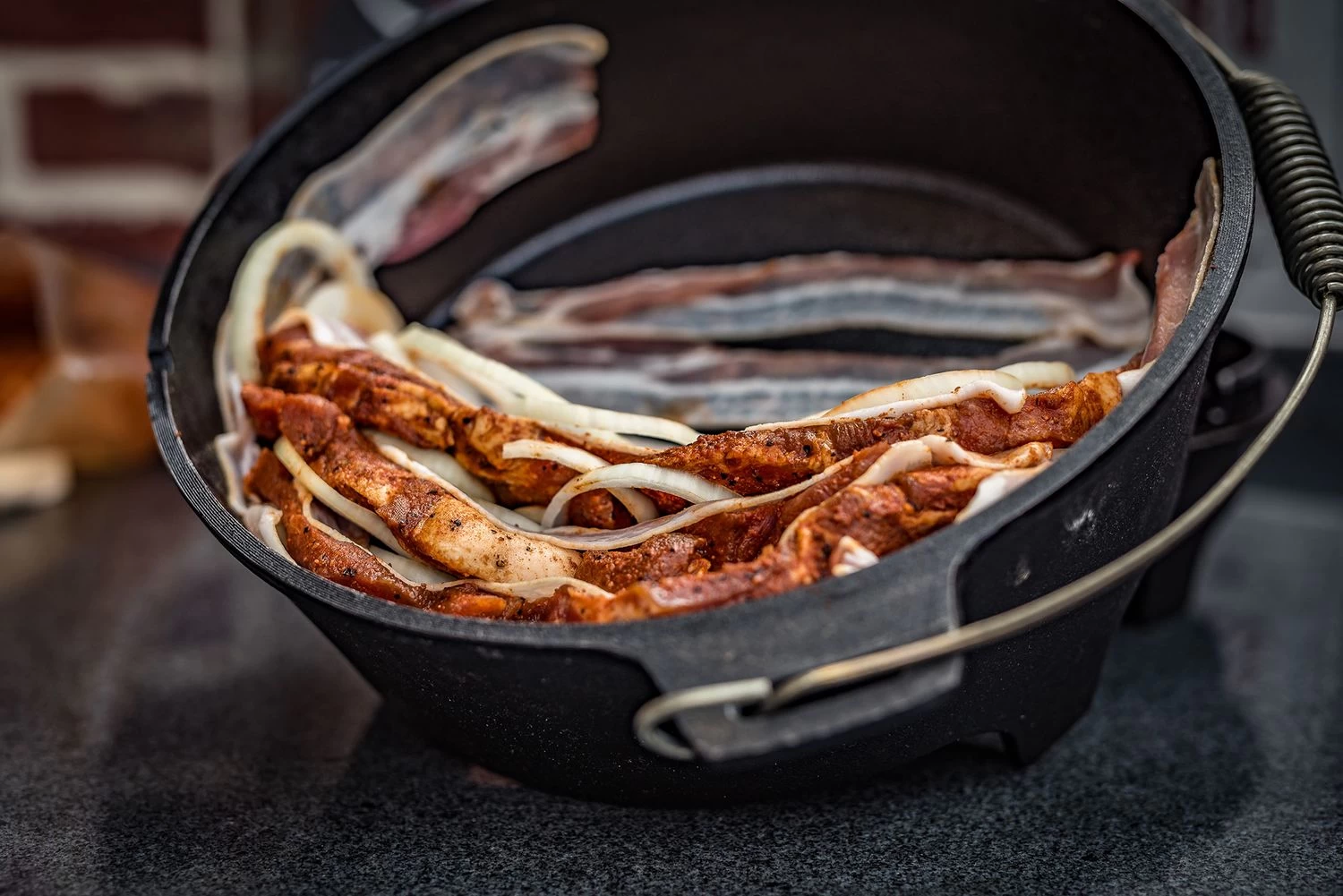 Grillfürst Dutch Oven Set BBQ Edition DO12 - X-DEAL Inkl. Tragetasche / Aufbewahrungstasche, Gusseisen Pflege Und Deckelheber – Bild 10