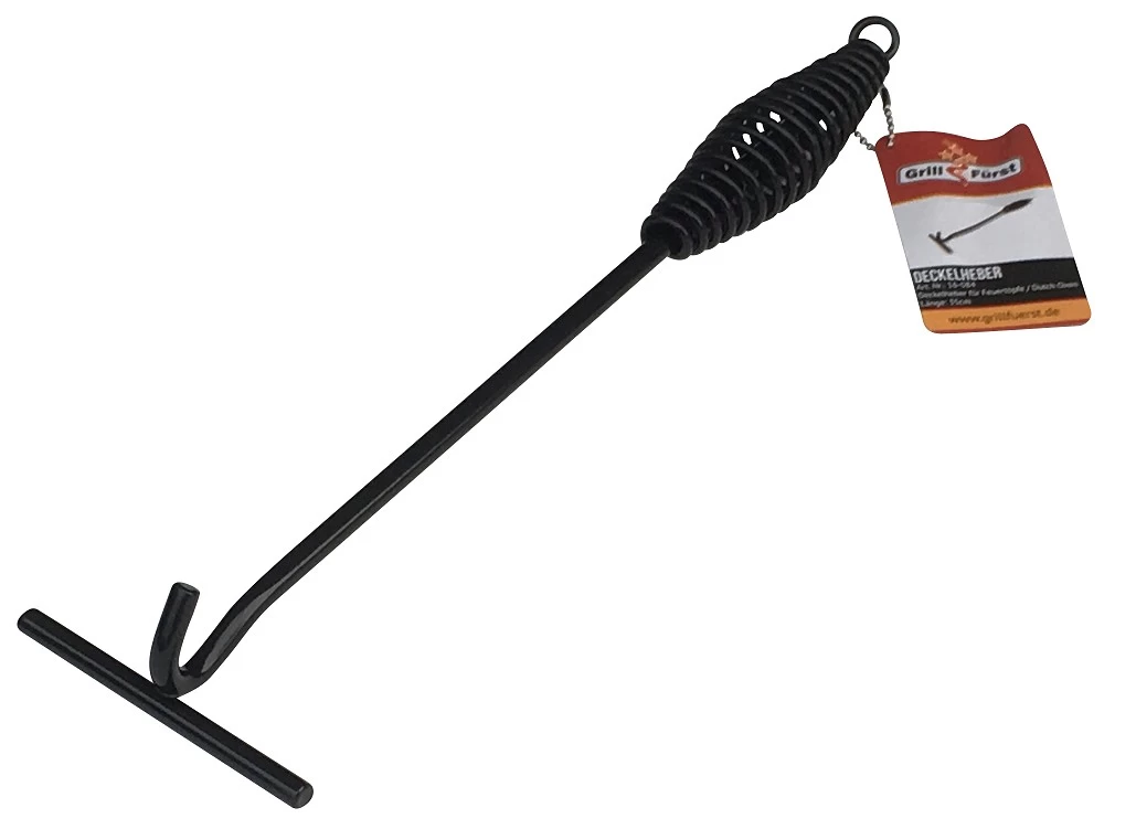 Grillfürst Dutch Oven Set BBQ Edition DO6 - X-DEAL Inkl. Tragetasche / Aufbewahrungstasche, Gusseisen Pflege Und Deckelheber – Bild 13