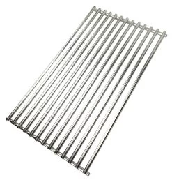 Grillfürst Edelstahl Grillrost Breit, 1 Stk. Für Grillfürst Gasgrill Stationen Ab G210 (24,1 X 41,6 Cm)