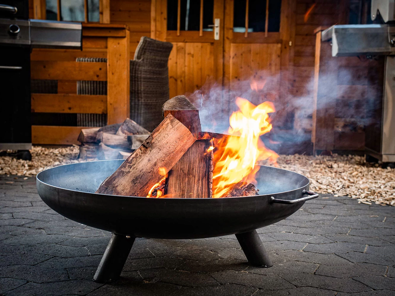 Grillfürst Feuerschale 75 Cm Aus Stahl – Bild 7