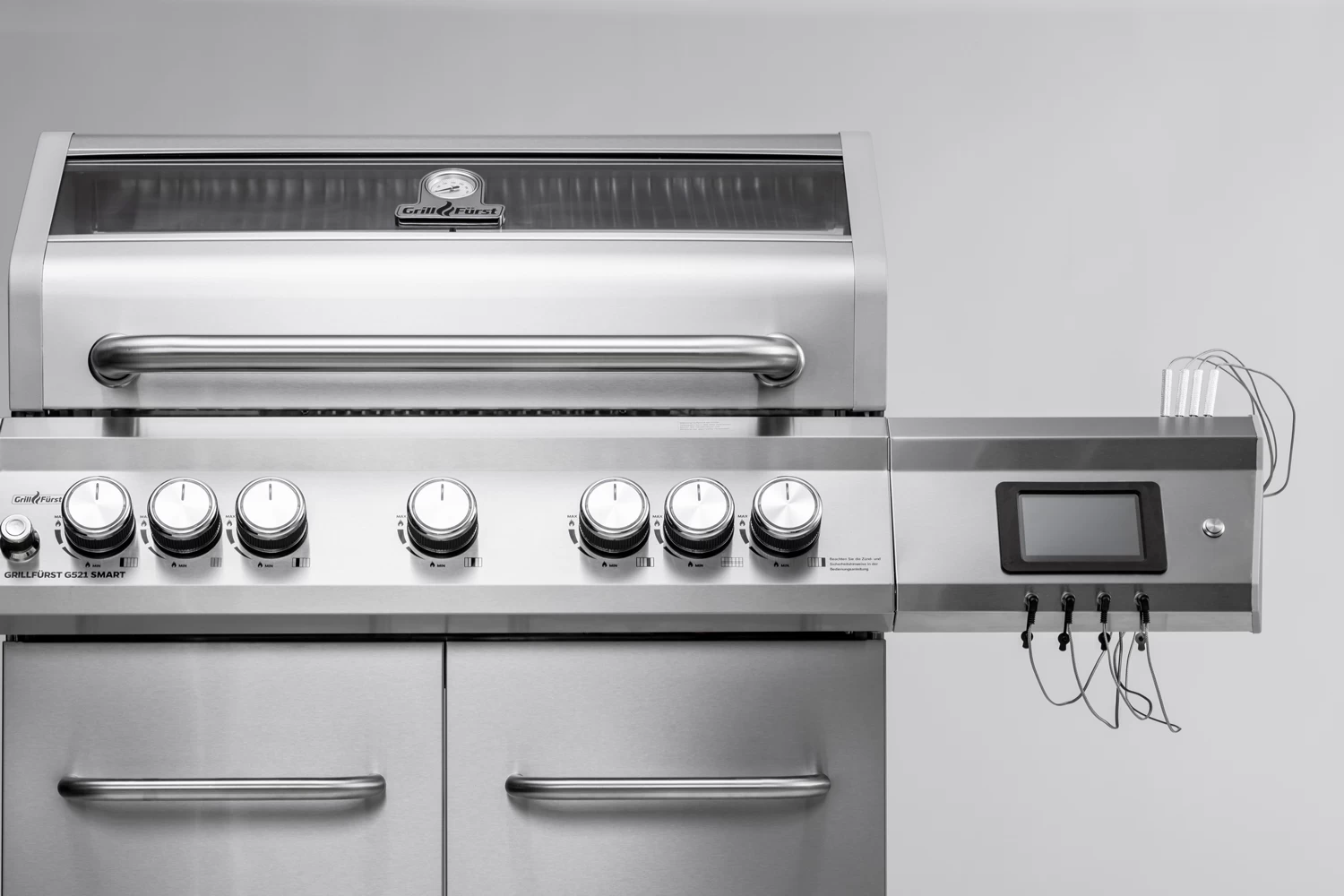 Grillfürst G521E Smart Grill - Mit Automatischer Temperatursteuerung, Hochtemperaturbrenner, Heckbrenner Und Edelstahl Rosten – Bild 14