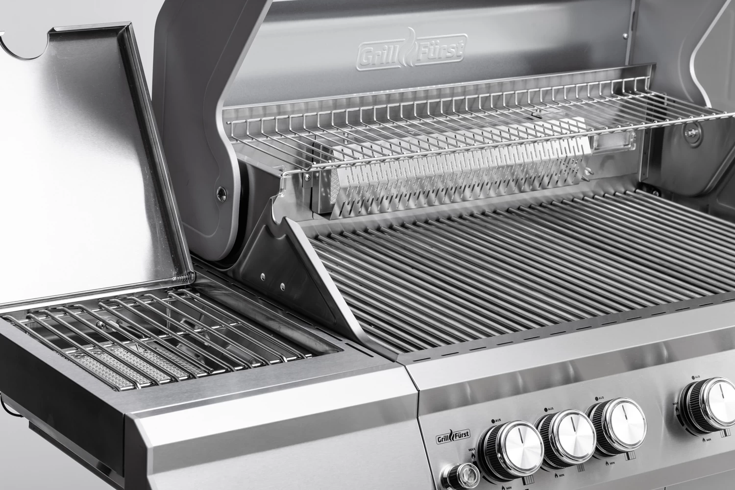 Grillfürst G521E Smart Grill - Mit Automatischer Temperatursteuerung, Hochtemperaturbrenner, Heckbrenner Und Edelstahl Rosten – Bild 12