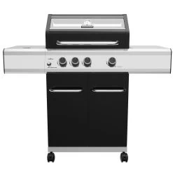 Grillfürst G310E Grill Control Edition 3-Brenner Gasgrill Mit Grill Control, Hochtemperaturbrenner Und Edelstahl Rosten