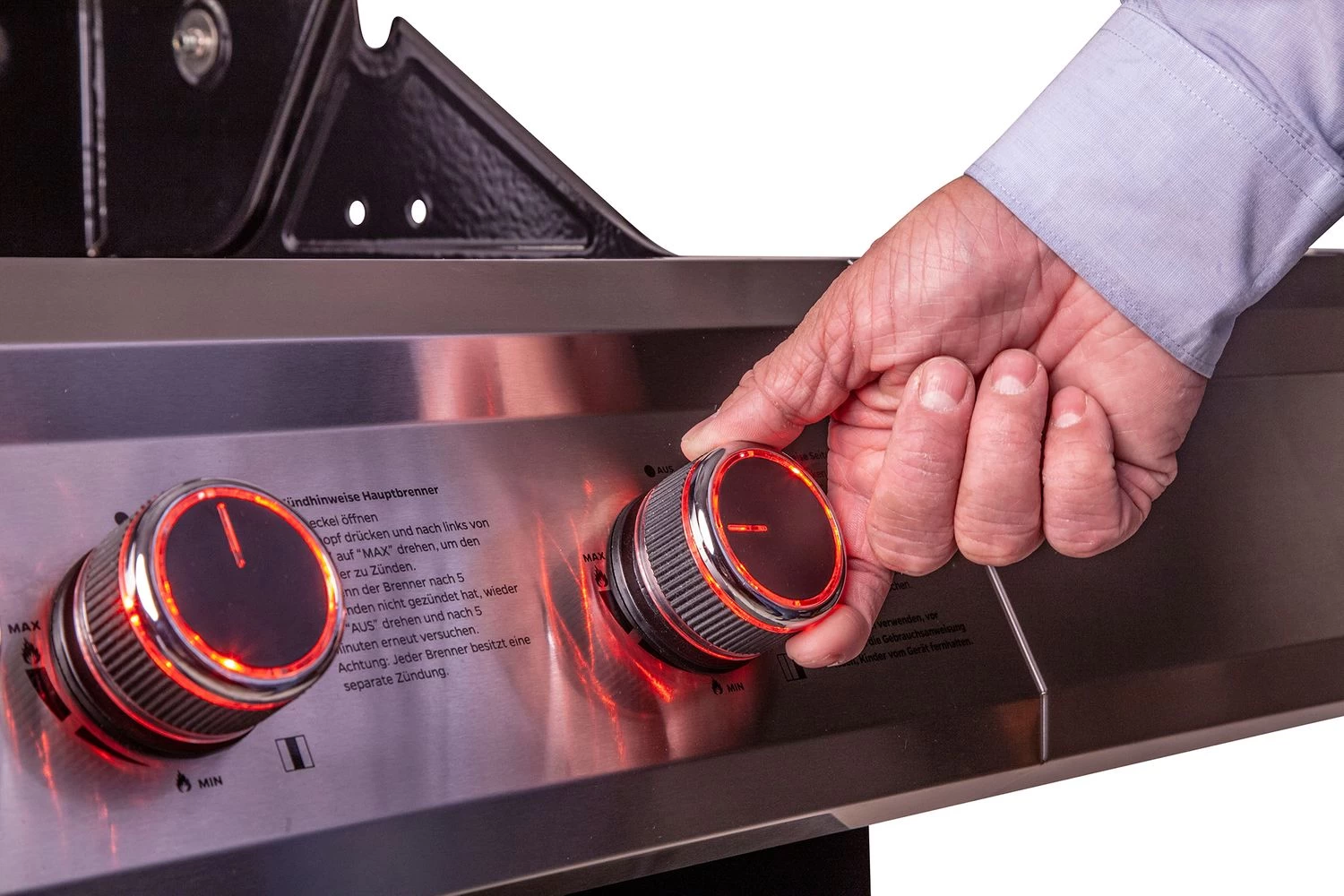 Grillfürst G510G 5-Brenner Gasgrill Mit Hochtemperaturbrenner Und Gusseisen Rosten - X-DEAL Inkl. Zubehörpaket – Bild 11