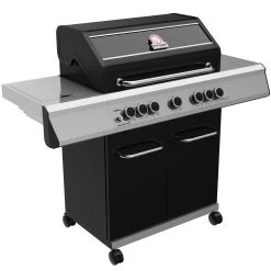 Grillfürst G520G 5-Brenner Gasgrill - Eintracht Frankfurt Edition - Gusseisenroste