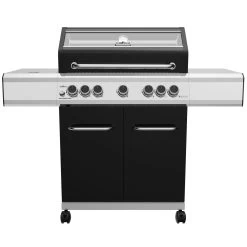 Grillfürst G520E 5-Brenner Gasgrill Mit Hochtemperaturbrenner, Heckbrenner Und Edelstahl Rosten - X-DEAL Inkl. Zubehörpaket