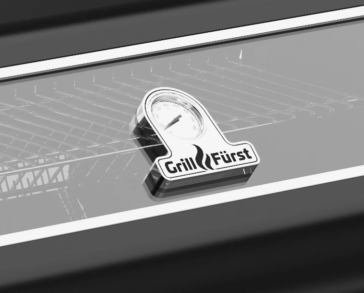 Grillfürst G750G Grill Control Edition 7-Brenner Doppelkammer - Gasgrill Mit Grill Control, Hochtemperaturbrenner, Seitenkocher, Heckbrenner Und Gusseisen Rosten – Bild 6