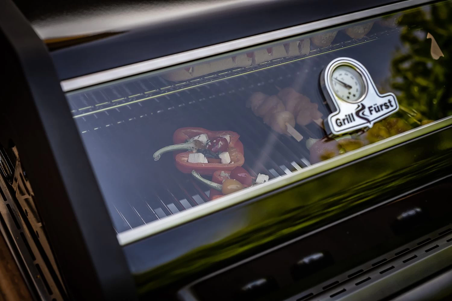 Grillfürst S330G 3-Brenner Gasgrill Mit Seitenkocher Und Gusseisen Rosten – Bild 4