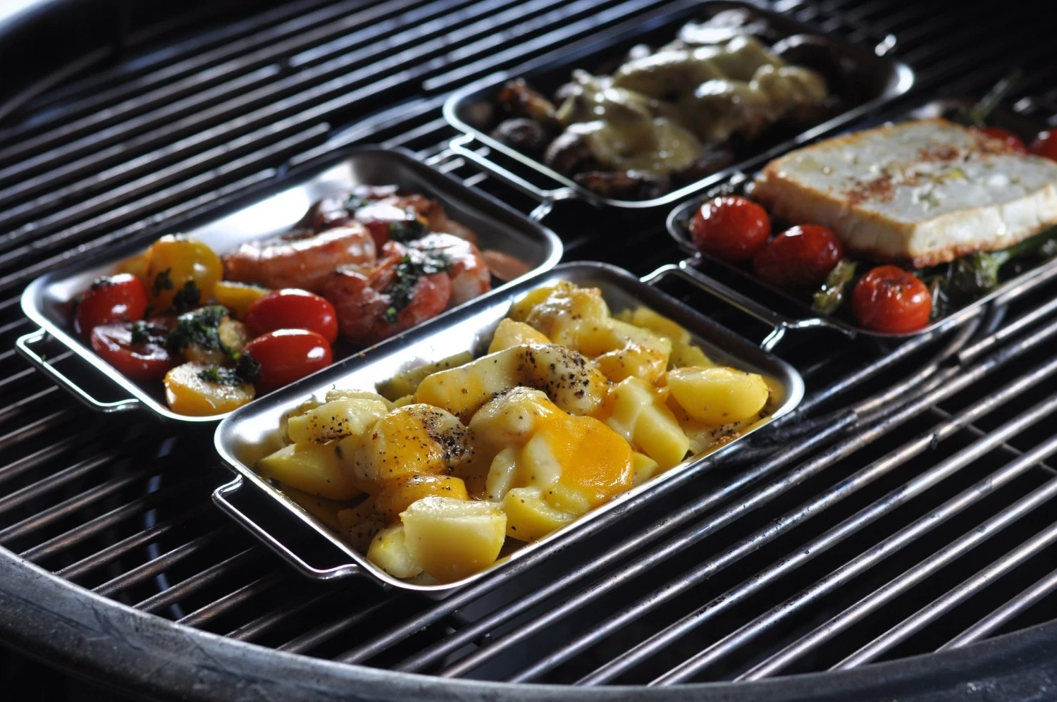 Grillfürst Grillpfännchen 2er Set Mit Schabern – Bild 5