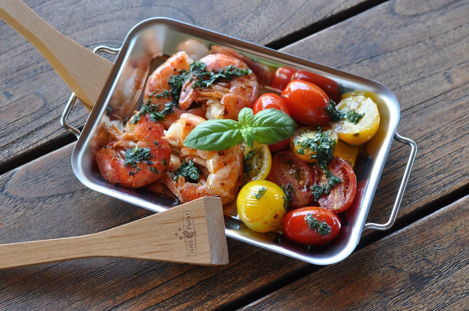 Grillfürst Grillpfännchen 2er Set Mit Schabern – Bild 6