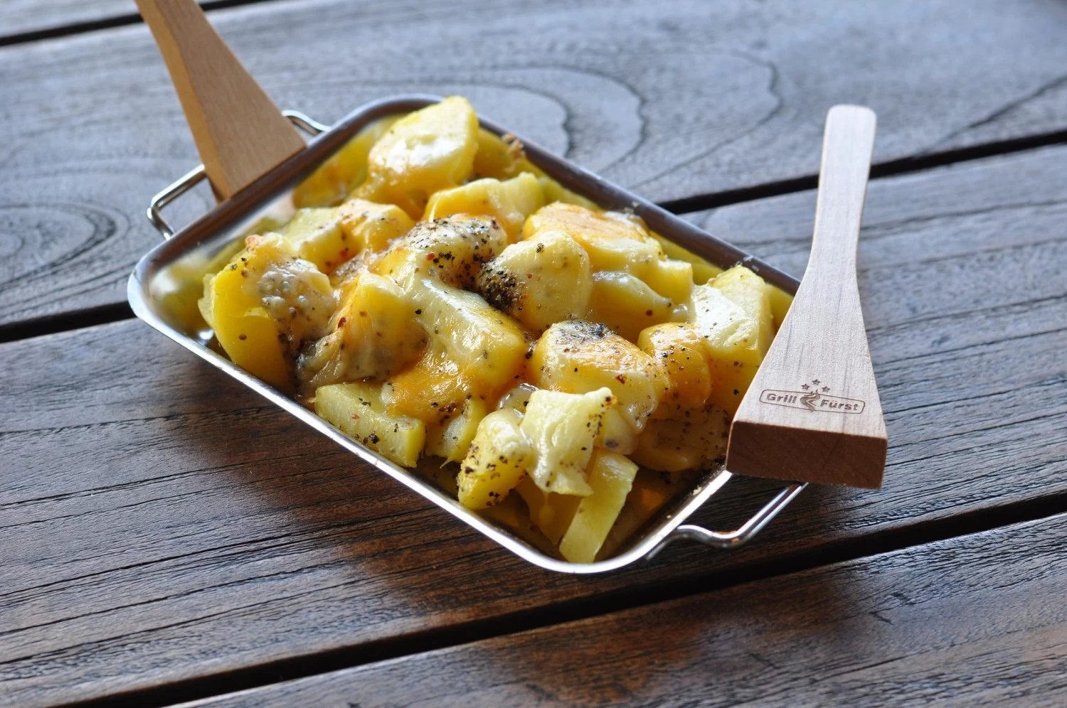 Grillfürst Grillpfännchen 2er Set Mit Schabern – Bild 7