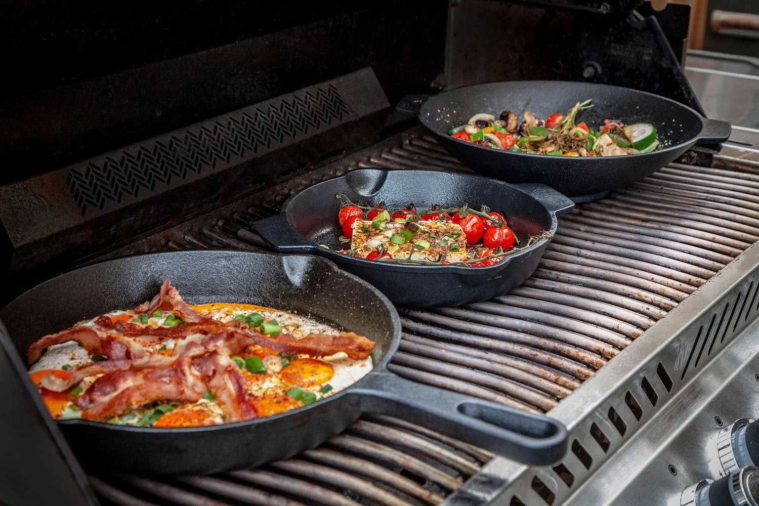 Grillfürst Gusseisenpfanne Mit 2 Griffen Ø 25 Cm – Bild 6