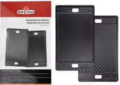 Grillfürst Premium Grillplatte / Gussplatte Für Grillfürst Gasgrill Stationen Ab G210 / 41,5 X 24 Cm