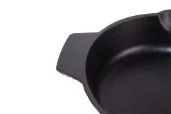 Grillfürst Gusseisenpfanne Mit 2 Griffen Ø 20 Cm