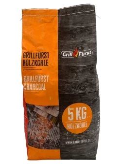 Grillfürst Holzkohle 5kg - Palette Mit 320 Kg (=64 Stk.)
