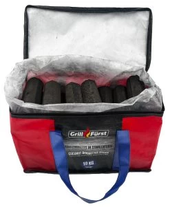 Grillfürst Kokosbriketts In Stangenform - 10 Kg - Ideal Für Dutch Oven Und Grill