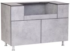 Grillfürst Outdoor Küche Grillschrank Modul OKG130 Beton