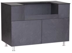 Grillfürst Outdoor Küche Grillschrank Modul OKG130 Schiefer