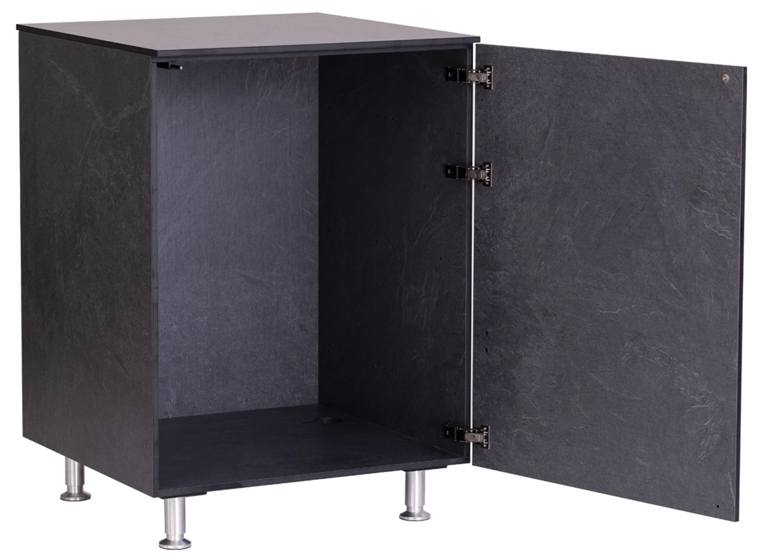 Grillfürst Outdoor Küche Schrank Modul Klein OKS66 Schiefer – Bild 2