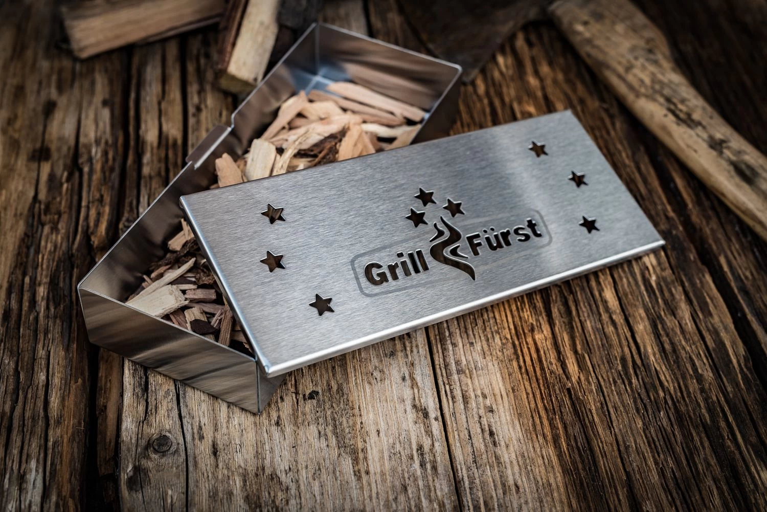 Grillfürst Räucherbox: Edelstahl Smokerbox Für Tolles Aroma – Bild 3