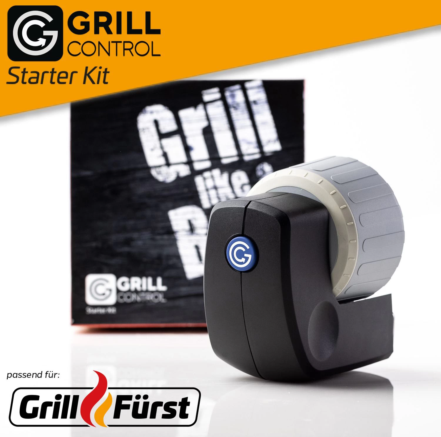 Grillfürst G410G Grill Control Edition 4-Brenner Gasgrill Mit Grill Control, Hochtemperaturbrenner Und Gusseisen Rosten – Bild 2