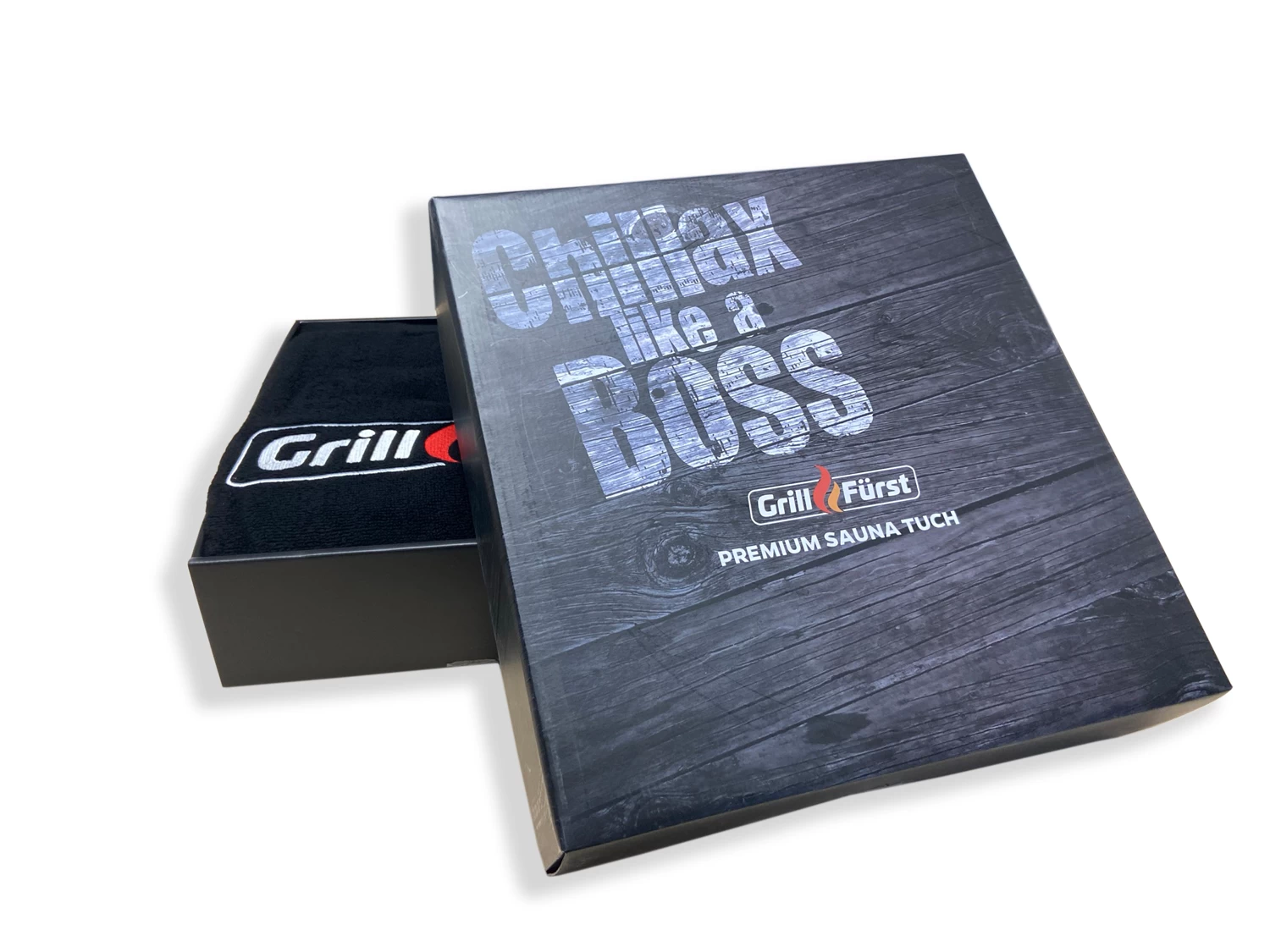 Grillfürst Premium Saunatuch / Handtuch / Badetuch / Strandtuch XL, 100% Baumwolle, 90 X 200 Cm – Bild 2