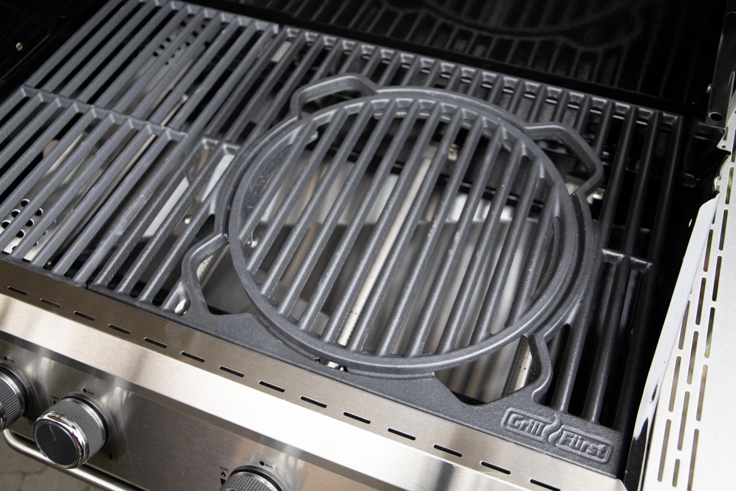 Grillfürst X-Rost System Grillrost Aus Gusseisen Für Grillfürst Gasgrills – Bild 6