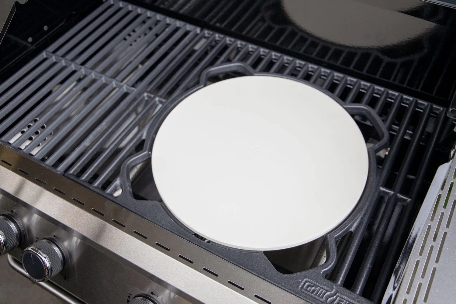 Grillfürst X-Rost System Grillrost Aus Gusseisen Für Grillfürst Gasgrills - Inkl. Gusseisen Wok Einsatz – Bild 8