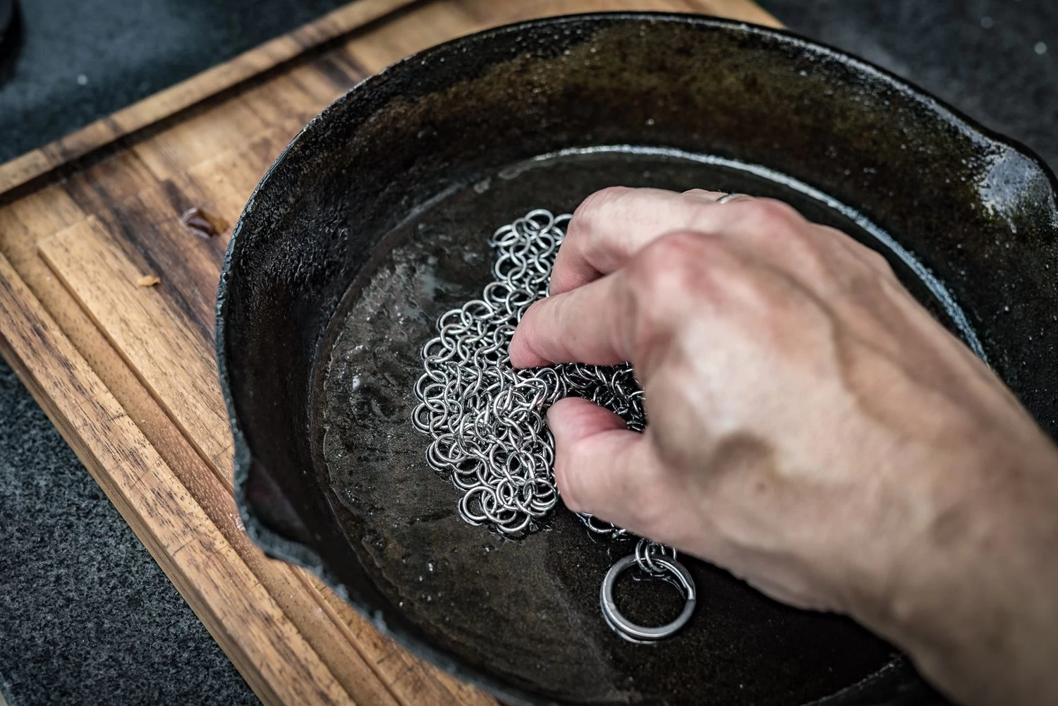 Grillfürst Dutch Oven Set / Gusseisen Pflegeset – Bild 8