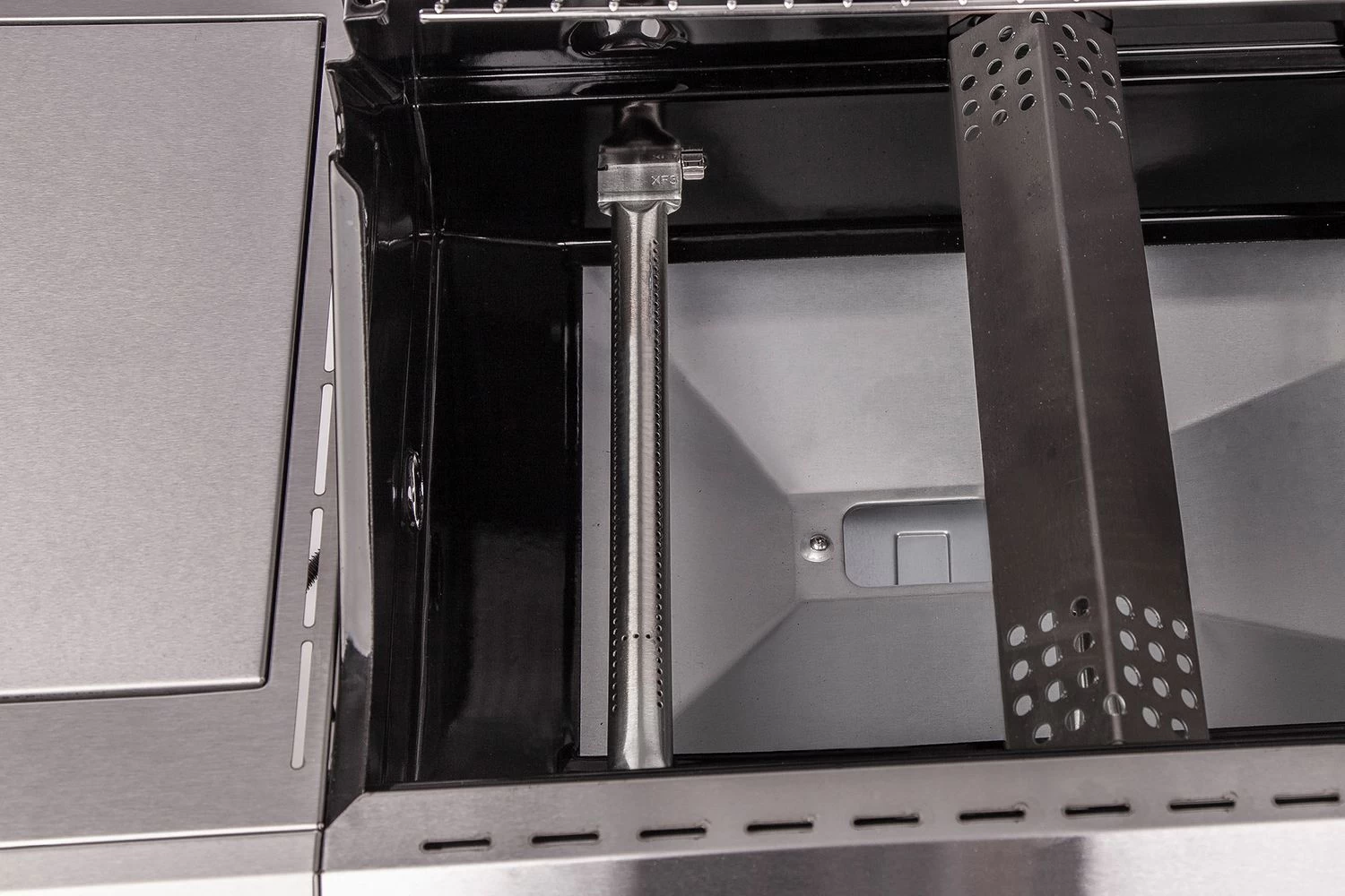 Grillfürst G310E 3-Brenner Gasgrill - 1. FC Köln Edition - Edelstahlroste – Bild 4