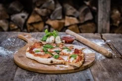 Grillfürst Pizzabrett Bambusholz