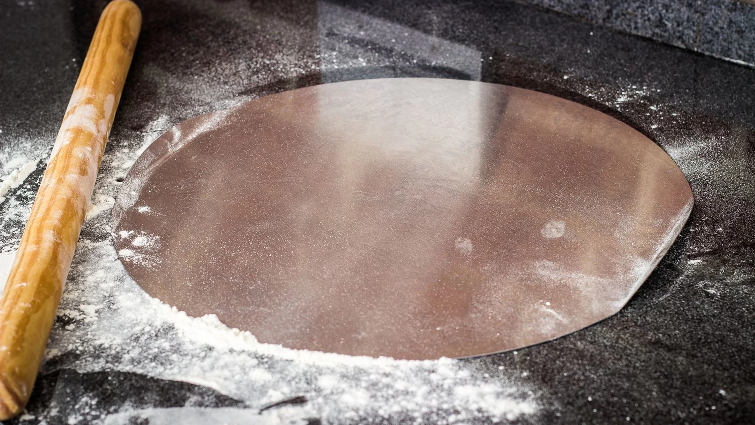 Grillfürst Pizzastein 33 Cm Mit Pizzablech – Bild 4