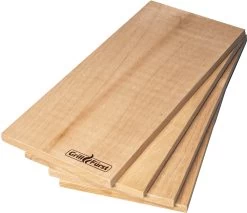 Grillfürst Räucherbretter Buche 29 X 13 X 1cm 4er Set