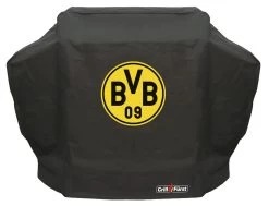Grillfürst Abdeckhaube / Schutzhülle 156 X 70 X 113 Cm Borussia Dortmund Edition Weber Genesis 300 Er Serie
