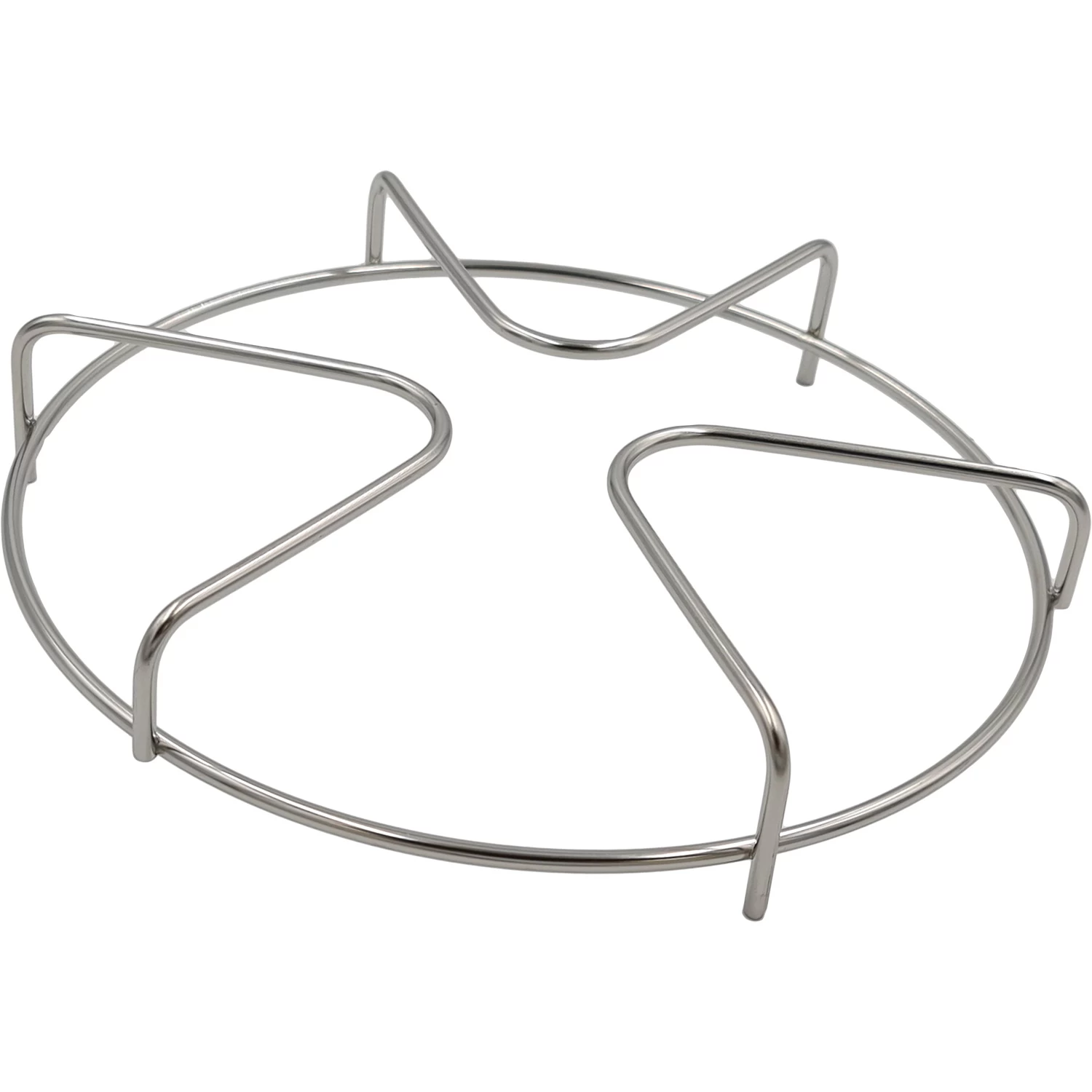 Grillfürst Ersatzteil: Rost Für Runden Seitenbrenner, Edelstahl - G750 / 21-268 Einbau-Seitenkocher