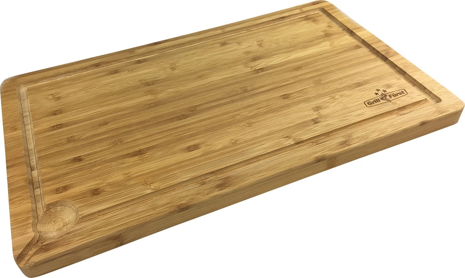 Grillfürst Bambus Schneidebrett Groß 50 X 30 Cm Bambus – Bild 5